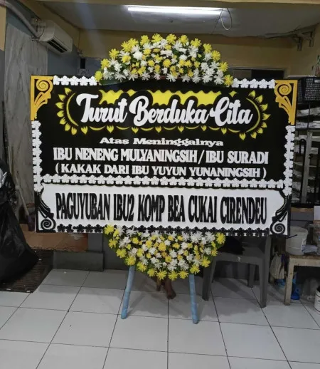 Papan Bunga Duka Cibentang Bantarkawung