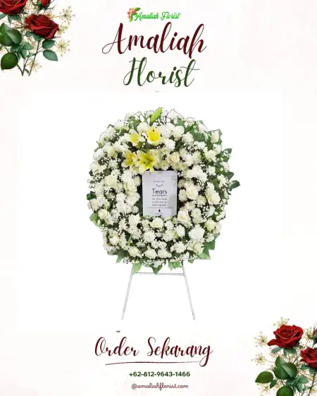 Krans Bunga Duka Cibentang Bantarkawung